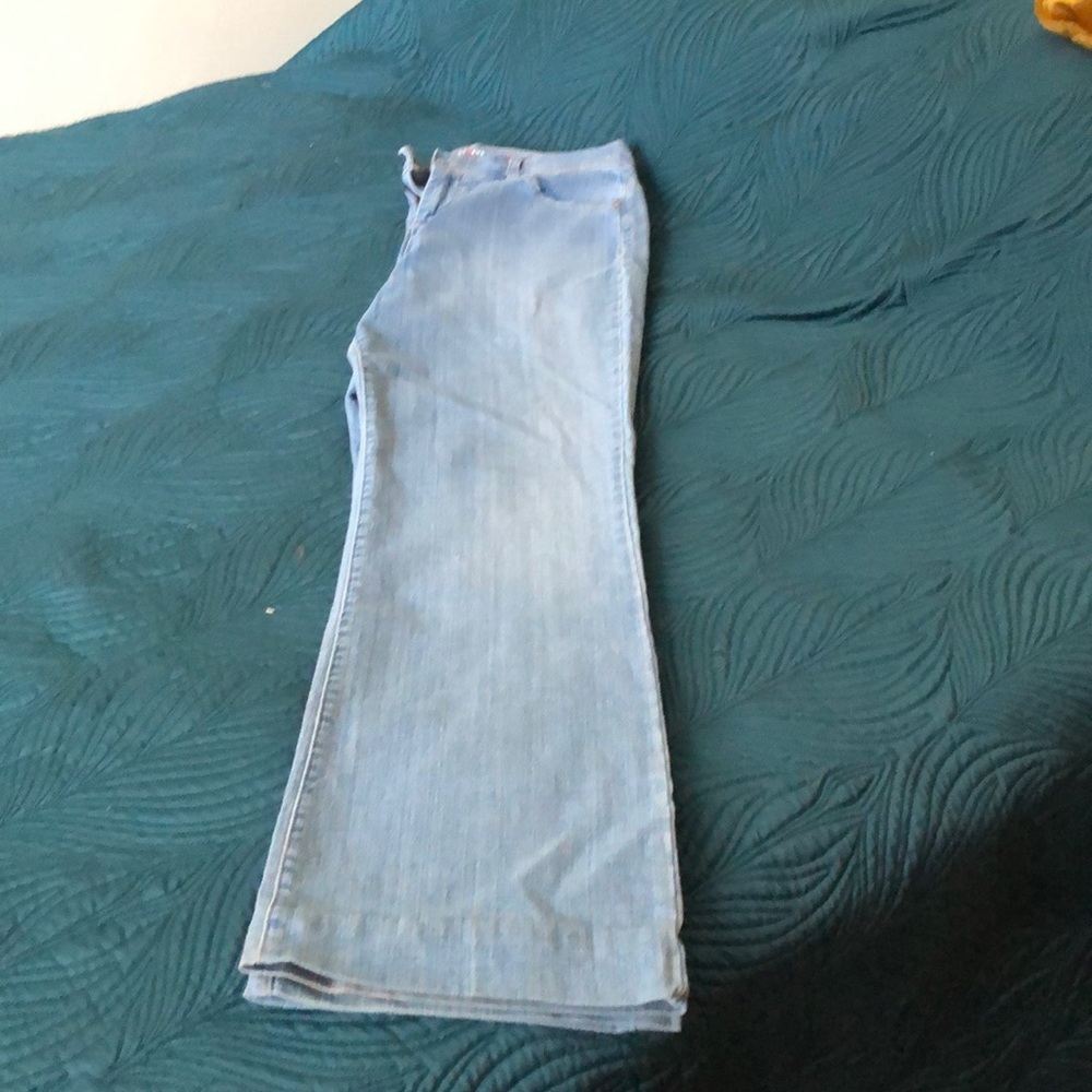 Style&Co, summery light blue straight leg jeans